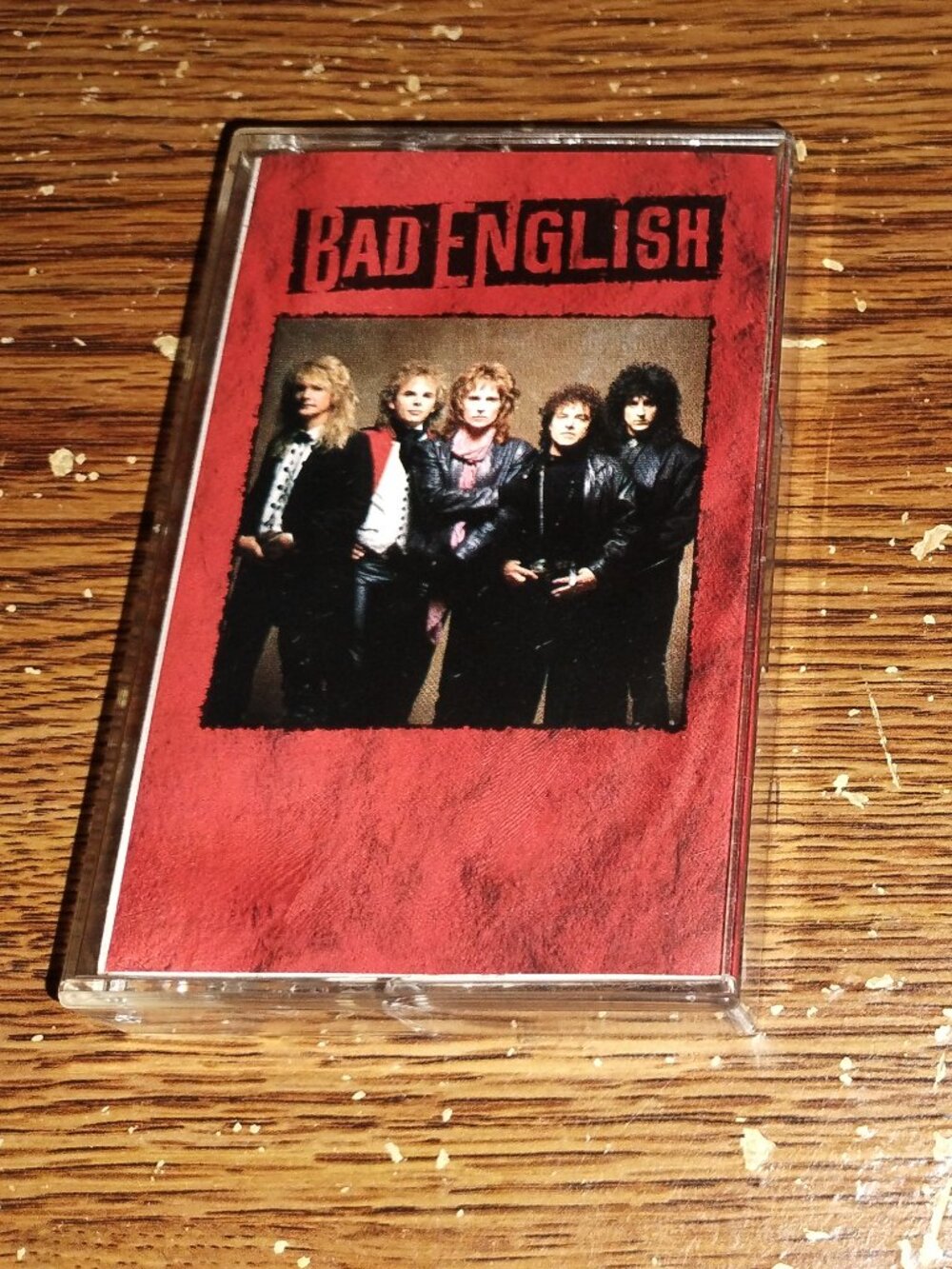 Bad English (self-titled album) on cassette (CBS Records, Canada, 1989)